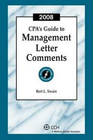 Cover of CPA's Guide to Management Letter Comments