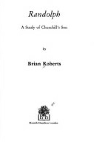 Cover of Randolph