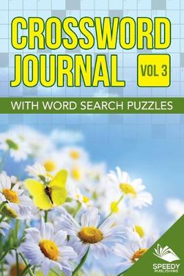 Book cover for Crossword Journal Vol 3 with Word Search Puzzles