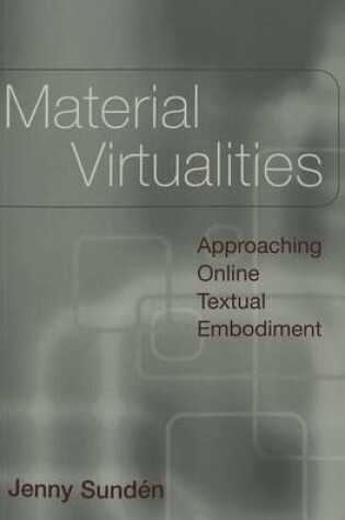 Cover of Material Virtualities