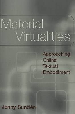 Book cover for Material Virtualities