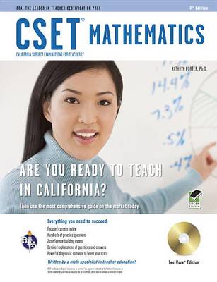 Book cover for Cset Mathematics Test W/ CD