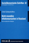 Book cover for Nicht-Monetaere Inflationsursachen in Russland