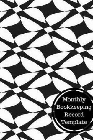 Cover of Monthly Bookkeeping Record Template