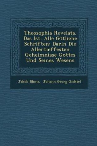 Cover of Theosophia Revelata. Das Ist