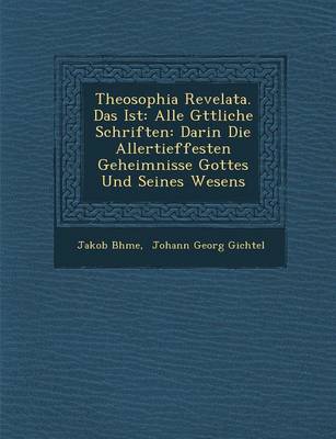 Book cover for Theosophia Revelata. Das Ist