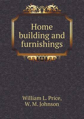 Book cover for Home building and furnishings