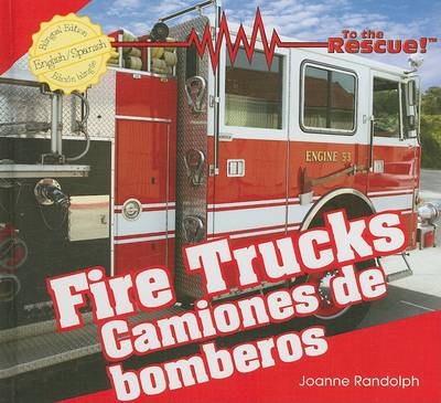 Book cover for Fire Trucks/Caminones de Bomberos