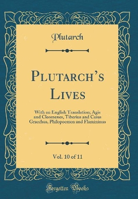 Book cover for Plutarch's Lives, Vol. 10 of 11