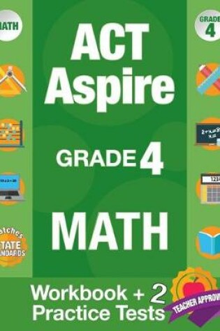 Cover of ACT Aspire Grade 4 Math