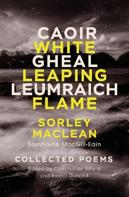 Book cover for A White Leaping Flame/Caoir Gheal Leumraich