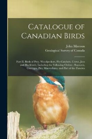 Cover of Catalogue of Canadian Birds [microform]