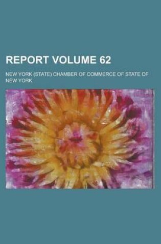 Cover of Report Volume 62