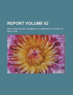 Book cover for Report Volume 62