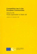 Cover of Competition Law in the European Communities