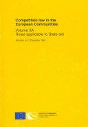 Book cover for Competition Law in the European Communities