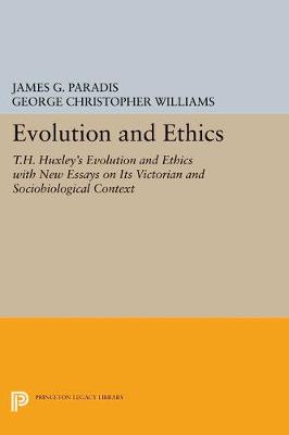 Book cover for Evolution and Ethics