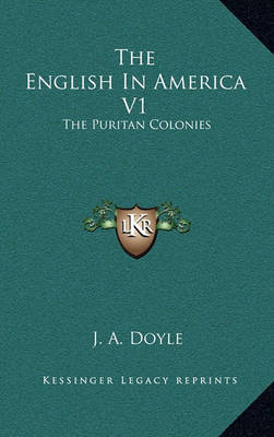 Book cover for The English in America V1