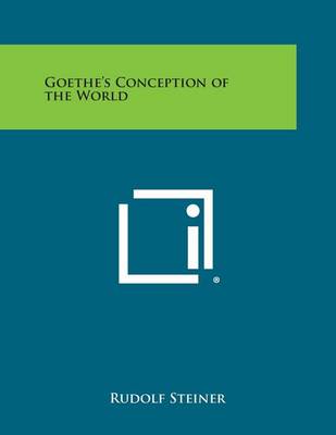 Book cover for Goethe's Conception of the World