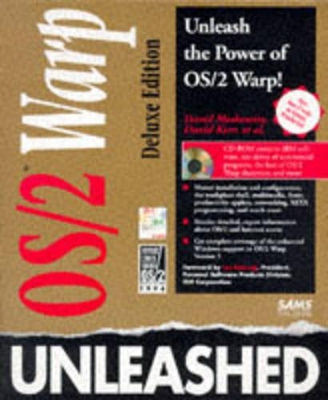 Book cover for OS/2 WARP UNLEASHED DELUXE EDIT.