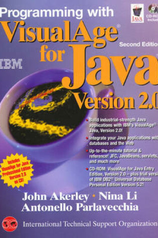 Cover of Programming with VisualAge for Java 2