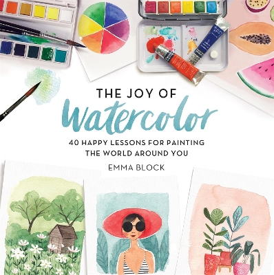 Book cover for The Joy of Watercolor