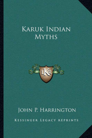 Cover of Karuk Indian Myths