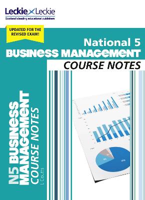 Cover of National 5 Business Management Course Notes for New 2019 Exams