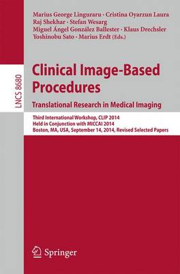 Cover of Clinical Image-Based Procedures. Translational Research in Medical Imaging