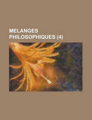 Book cover for Melanges Philosophiques (4)