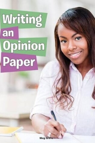 Cover of Writing an Opinion Paper