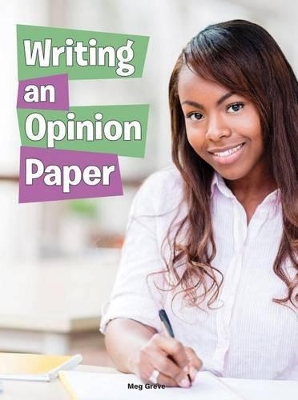 Cover of Writing an Opinion Paper