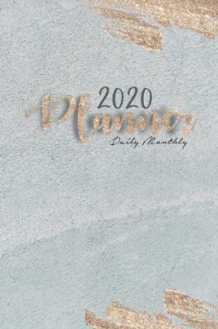 Cover of Daily Monthly Planner 2020