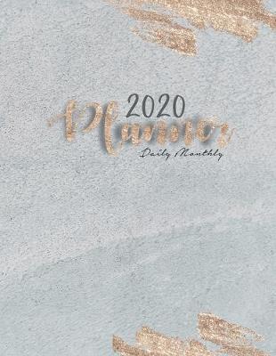 Book cover for Daily Monthly Planner 2020