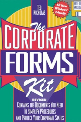 Cover of Corporate Forms Kit