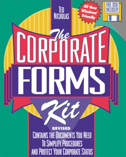 Book cover for Corporate Forms Kit