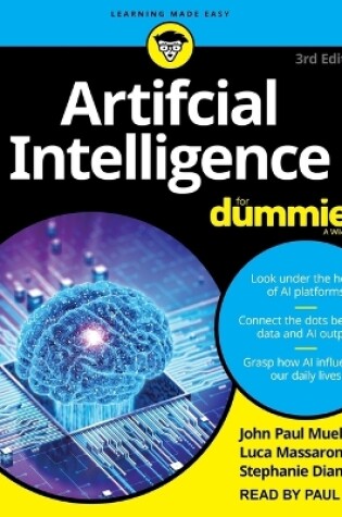 Cover of Artificial Intelligence for Dummies, 3rd Edition