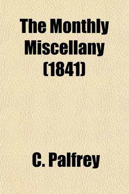 Book cover for The Monthly Miscellany (Volume 5)