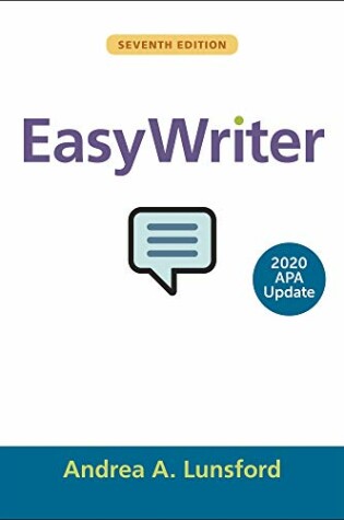 Cover of Easywriter with 2020 APA Update