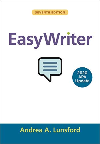 Book cover for Easywriter with 2020 APA Update