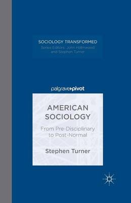 Cover of American Sociology