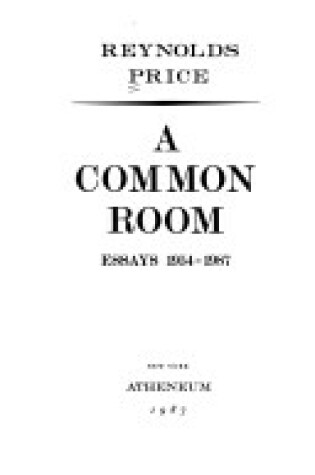 Cover of Common Room