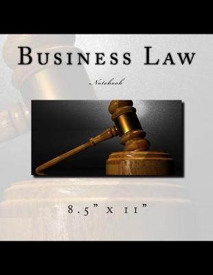 Book cover for Business Law Notebook