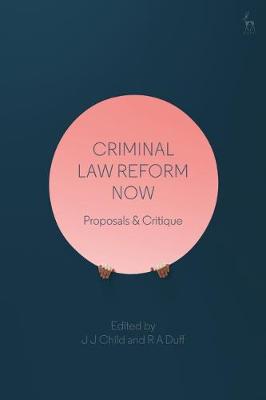 Cover of Criminal Law Reform Now