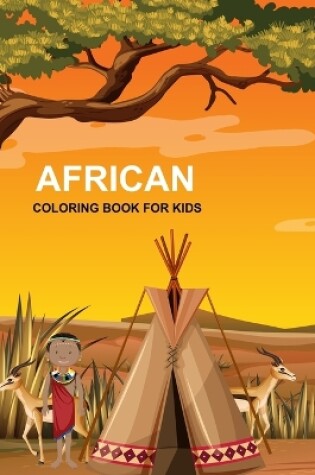 Cover of African coloring book For Kids