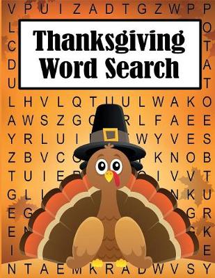 Book cover for Thanksgiving Word Search