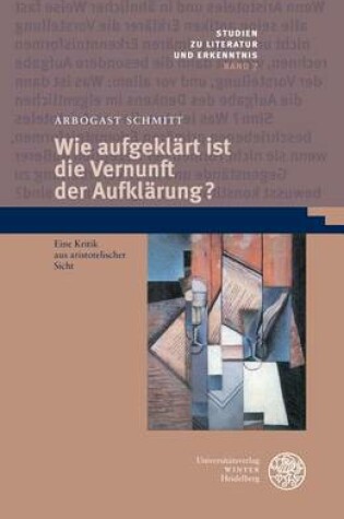 Cover of Wie Aufgeklart Ist Die Vernunft Der Aufklarung?