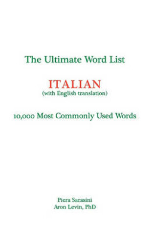 Cover of The Ultimate Word List - Italian