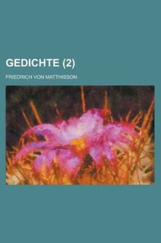 Cover of Gedichte Volume 2