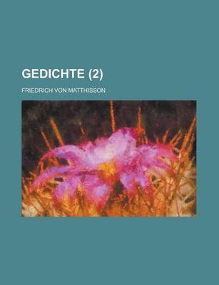 Book cover for Gedichte Volume 2